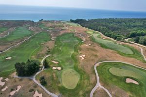 Arcadia Bluffs (Bluffs) 7th Back Aerial